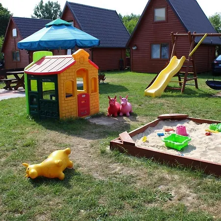 Kanzas Z Klimatyzacja I Ogrzewniem. Ferienhaus Jarosławiec